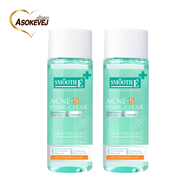 Smooth e Acne-5 Pore Clear Whitening Toner 150มล สมูทอี แอคเน่ เคลียร์ ไวท์เทนนิ่ง โทนเนอร์ (2ขวด)