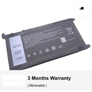 WDX0R Laptop Battery for Notebook 5567 7368 5378 5000 5368 15MF 7460 7000 PRO-1508T T2JX4 FW8KR WDXO