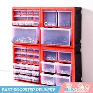 Babydairy Electronic Parts Organizer Box - Multi-drawer Storage For Phone Repair & Small Components,