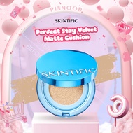 SKINTIFIC - PERFECT STAY VELVET MATTE CUSHION (11 ML) - Cushion High Coverage Flawless Oil Control