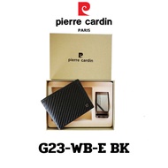 Pierre Cardin (ปีร์แอร์ การ์แดง)ชุดของขวัญ กระเป๋าธนบัตร+เข็มขัดหัวออโต้ Pierre Cardin Giftset wallet belt รุ่น G23-WB-E พร้อมส่ง ราคาพิเศษ