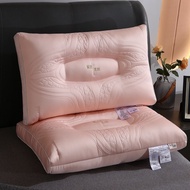 S-6💝High-Grade Silk Latex Pillow Three-Dimensional Feather Velvet Pillow Embroidered Pillow One-on-One Baby Pillow Neck