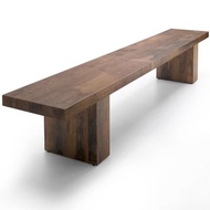 Log Shoe Changing Stool Simple Bedroom Stool Manufacturer Bench Long Stool Long Strip Bedside Stool 