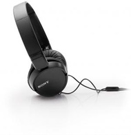 SONY - 有線頭戴式耳機 MDR-ZX110AP 黑色 內建麥克風 [香港行貨]