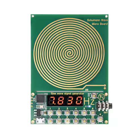 0.01-100000Hz Adjustable Sine Wave Resonance Generator Ultra Low Frequency Generator Resonator Sound