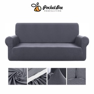 6.6 Pocketbee Home- 1, 2, 3, 4 Seater sofa cover protector Sofa bed cover - L shape cover
