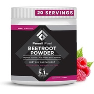 Fossil Fuel Organic Beet Root Powder, Supports Nitric Oxide, Circulation, Energy, Heart Health - Bee