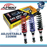 ABSORBER ADJUSTABLE 330MM 330 340MM 340 APIDO EX5 DASH WAVE125 WAVE110 RXZ KRISS