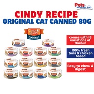 CINDY RECIPE - Cindy Original Cat Can Food (80g)