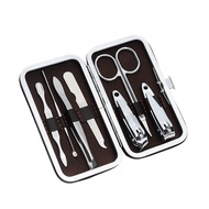 PTT Manicure Set 7 in 1 Gunting Kuku Nail Art Set Dompet Menicure Pedicure Set Stainless