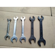 Set of 5 wrenches 11-13, 13-17, 14-17, 17-19, 19-21
