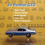 HOT WHEELS Loose 69 Pontiac GTO
