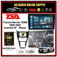 🆕1K 2+32GB 4G 8-CORE🆕TSA Toyota Harrier XU60 2019 - 2021 ( BIG ) Android 10'' inch CarPlay/DSP/BLU-R