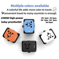 Conversion Plug Conversion Socket Multi-Country Adapter 2.4A Multi-Function Socket Travel Conversion