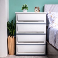 ตู้ลิ้นชัก SUMO-WOODTOP สีเทา-ขาว |EA|