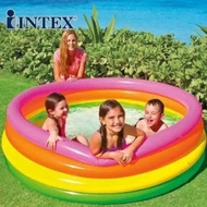 ( โปรสุดคุ้ม... ) Intex Baby Pool #สระน้ำ #อ่างเป่าลมซันเซ็ตโกลว์เบบี้ 34 นิ้ว 45นิ้ว 58นิ้ว 66นิ้ว ราคาถูกสุด สระ เป่า ลม สระ น้ำ เป่า ลม สระ น้ำ เด็ก สระ ยาง เป่า ลม