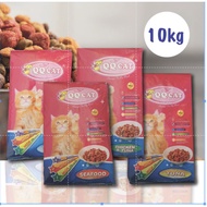 QQ CAT ORGANIC DRY CAT FOOD 10KG  | MAKANAN QQ CAT KUCING 10KG