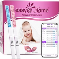Easy@Home Ovulation Test OPK Pregnancy Test Strips Kit