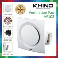 KHIND Ventilation Fan VF102 / Exhaust Fan Ceiling Type / Kipas Eksoz Jenis Siling