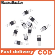 hewoodfameing 10pcs 55V 49A IRFZ44N IRFZ44 Power Transistor MOSFET N-Channel EN