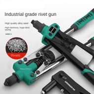 Riveting Gun Manual Riveter Riveting Gun Nut Rivet Artifact Household Core Pulling Labor-Saving Nail Grab Latin