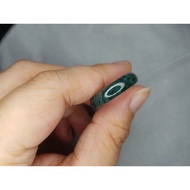 Green Emerald Jade Bangle Ring