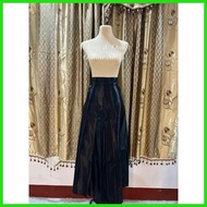 ۞ ◳ Filipiniana Light Satin Wrap Around Skirt