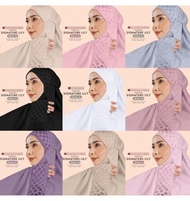 💥BEST SELLER💥 TELEKUNG SITI KHADIJAH SIGNATURE LILY COLLECTION + FREE WOVEN BAG