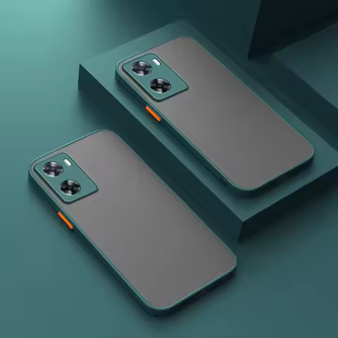 Shockproof Armor Matte Case For OPPO A58 5G A77 A77S A57 A57S A17 A76 A98 A78 A74 A54 A94 4G 5G Reno