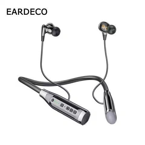 EARDECO 4 Speakers Hifi Wireless Headphones Bass Bluetooth Earphone 100 Hours Playback Bluetooth Hea