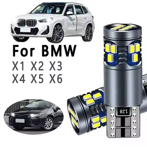 2Pcs T10 LED Bulbs Parking Clearance Lamp For BMW X1 E84 F48 X2 F39 X3 E83 F25 X4 F26 X5 E53 E70 X6 