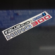 Sticker hino 300 value plus euro1 lorry sticker accessories
