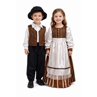 BAJUANAKUNIK BELGIAN COUNTRY COSTUME/ COUNTRY COSTUME/ UN COSTUME/ DAY CARNIVAL COSTUME/ CHILDREN'S 
