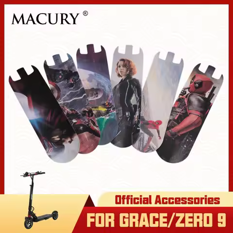 Macury Sticker only for Grace 9 and Zero 9 Zero9 T9 Non-Slip Decal Sandpaper coated abrasive paper A