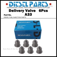 Delivery Valve Pressure Valve A33 131110-5220 9413610027 for ISUZU 4BD1 4BD1T 6BD1 6BD1T 4BB1 6BB1 X