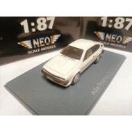 Neo 1 87 Alfa Romeo Two-Door Modified Sports Car Model Alfa Romeo GTV-6 White