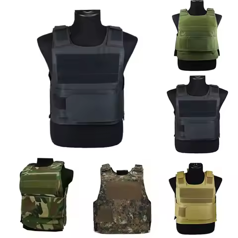 Multi-functional outdoor sports vest, stab-proof armored vest, MC camouflage 800D airgun vest, outdo