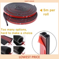 5 Meters High quality Car Door Silence Scheme Rubber Seal Sound Proof For Car Sound Insulation Sound
