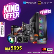 PCOUTLET RYZEN 5 5600X RTX3070 GAMING PC