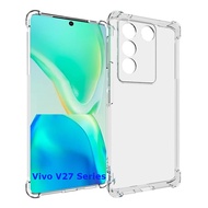 Bumper Shockproof Transparent Soft TPU Silicon Casing For Vivo V29 /V27 / V27E / V27 PRO