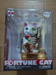 4D Master Fortune Cat 招財貓模型 白色