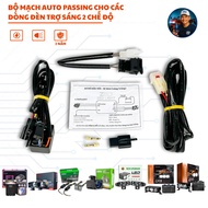 Auto Passing V4 Circuit with Relay, Excellent Load Bearing for 2-Mode Spotlights: D1,T2S, CX3, CX80,