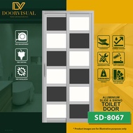 Slide and Swing Toilet Door asstl28