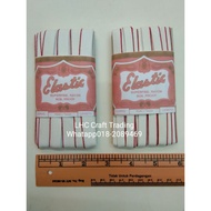 Getah 1/4" 1/2"/ getah kecil line merah sesuai untuk pingggan seluar budak , cadar
