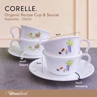 CORELLE Organic Recipe Cup & Saucer