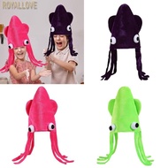 Royal Creative Cuttlefish Hat Creative Headcover Hat For Costume Parties Festival Event