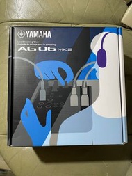 Yamaha AG06 MK2 black