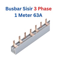 Terbaru Fort Busbar Sisir Jumper Mcb Panel 3 Phase 3P 1 Meter 1M 63A