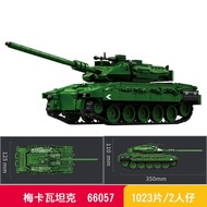 Modern Military M1A2 Main Battle Tank Heavy Armor Vehicle M60 Infantry Combat Vehicle Assembly Block