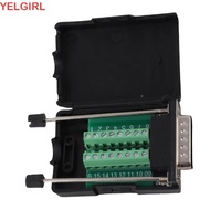 WGLAWL DB15 Connector, DB15 Male Connector 15 Pin Breakout Board, Module with  Solderless 15 Pin Bre